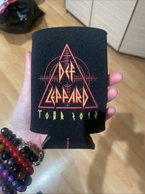 Def Leppard Tour 2018 Drink Koozie